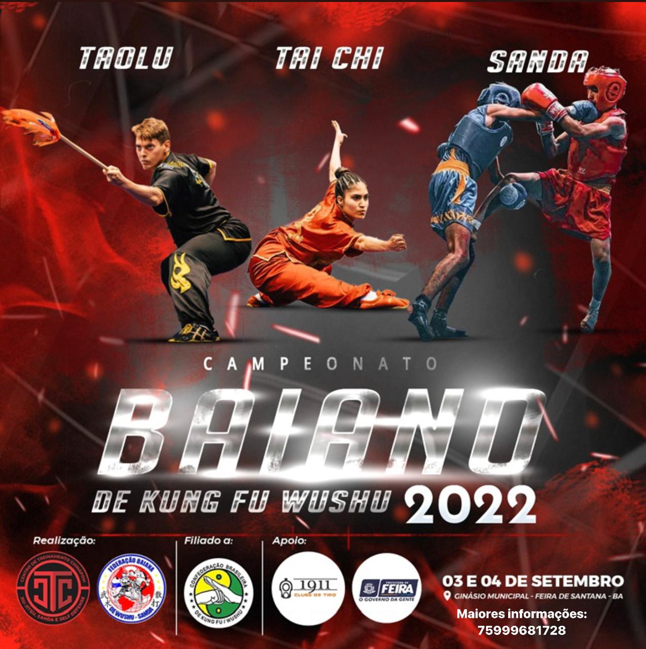 CAMPEONATO BAIANO DE KUNG-FU WUSHU – 2022